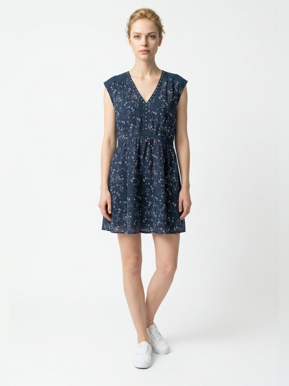 ✌️4 for $20✌️ Tommy Hilfiger nautical print dress